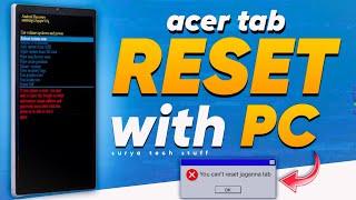 jagananna Acer tab original all apps ll acer tab reset option ll software cost ₹6** ll#acertaballapp