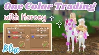 One Color TRADING CHALLENGE With Horsey! (@_Horsey_) | Wild Horse Islands