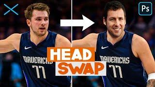 How to SWAP HEADS in Photoshop | EASY