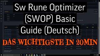 Summoners War Optimizer Basic Guide [Deutsch]