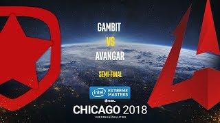 Gambit vs AVANGAR - IEM Chicago 2018 EU Quals - map2 - de_overpass [ceh9]