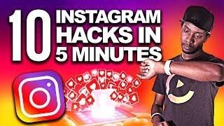 10 INSTAGRAM HACKS IN 5 MINUTES  | HOW TO GROW ON INSTAGRAM 2019