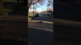 Early morning walk with Rc car