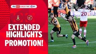 PROMOTION! | Bradford City v Fleetwood Town extended highlights