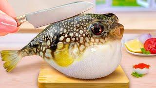 Best Of Small Fish Recipe  MINIATURE Puffer Fish Cooking Made EASY with Simple Recipe