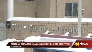 Evansville Dispatch doubles up call takers for Friday’s round of weather