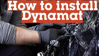 How to install Dynamat vibration damping material | Crutchfield