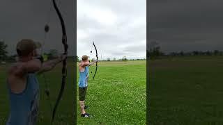 Trick #Shorts   Amazing arrow trick shot