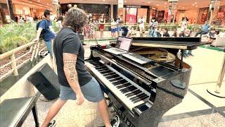 Have You Ever Seen The Rain Creedence Clearwater Revival (Piano Shopping Mall)