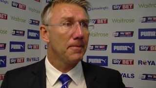 Adkins  thanks his Russian forward | Pavel Pogrebnyak | Reading 4-1 Doncaster Rovers 19.10.13