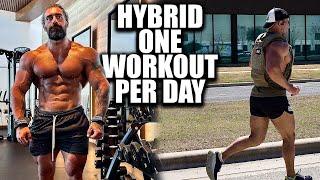 Hybrid Training With ONLY 1 Workout Per Day