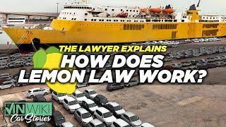 The car lawyer explains the Lemon Law