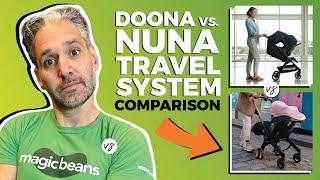 Nuna  vs. Doona Travel System| Infant Car Seats | Best Car Seats 2023 | Magic Beans Reviews