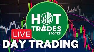 Hot Trades Live - Bitcoin - AIFF Stock - APLD Stock - NMHI Stock - ERNA - STEM - AMD