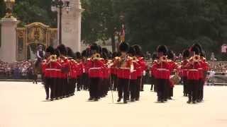 Band of the Coldstream Guards - Buckingham Palace 1 July 2013