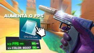 COMO AUMENTAR o FPS do CS2 / MELHOR RESOLUÇÃO de TODAS pra FPS (Atualizado)