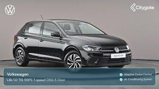 Volkswagen Polo - Life 1.0 TSI 95PS 7-speed DSG 5 Door - Citygate Volkswagen Chalfont