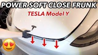 【TESLA³¹】Easy Guide: Install Power Soft Close Frunk on Tesla Y! 