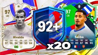 20x 92+ FESITVAL OF FOOTBALL PACKS! EA FC24 Ultimate Team