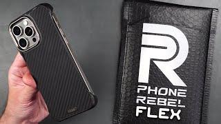 iPhone 15 Pro Max Phone Rebel Flex Case  - Minimalist Meets Protection Where It Counts