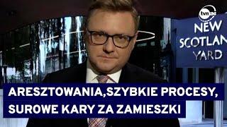 4000 policjantów w gotowości. Protesty w Anglii po ataku nożownika i ryzyko dalszych zamieszek@TVN24