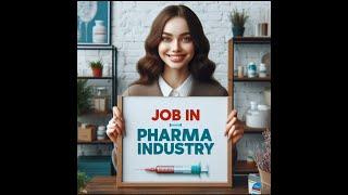 New Job vaccancy in Pharmaceutical industry in All department for freshers and experienced candidate