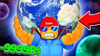 Нуб Качок в Космосе ОБНОВЛЕНИЕ Роблокс Mega Noob Simulator