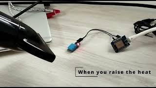 DIY WIFI Temperature & Humidity sensor for Home-Assistant with Arduino Wemos - Teaser