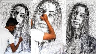 Portrait Drawing || Mohan Pugalenthi || #queen #draw #drawing #art #expressionism #foryou #fyp