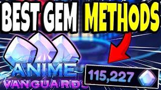 Best Ways To Get Gems In Update 1 | Anime Vanguards