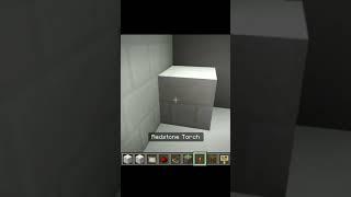 Minecraft redstone hack | part #1 | #shorts