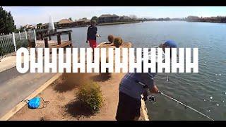 BASS FISHING WITH THE SQUAD! #1