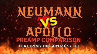 Neumann MT-48 vs Apollo Preamps with the Soyuz 017 FET