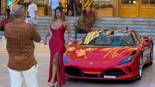 MONACO MILLIONAIRE LIFESTYLE TOP MODELS AND SUPERCARS #monaco #luxury #lifestyle
