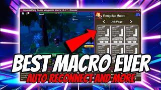 NEW FULL AUTO *BEST MACRO* GUIDE | Anime Vanguards