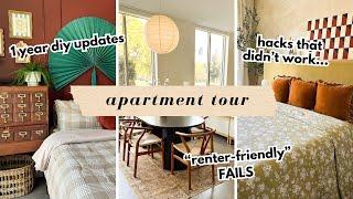 CALIFORNIA LUXURY APARTMENT TOUR *1420 sq ft apartment* + renter-friendly updates