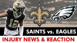 Saints Injuries Piled Up vs. Philadelphia Eagles | NFL Week 3 Instant Reaction, News, Analysis