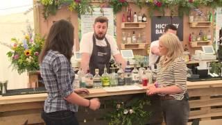 The Botanical Garden Artisan Gin Bar at The Royal Highland Show - June 2016