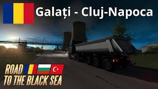 Euro Truck Simulator 2 | Road to the Black Sea DLC | Galați (RO) - Cluj-Napoca (RO) [Timelapse]