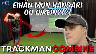 Onko tämä vitsi vai totuus? | Trackman Combine Test | GOLFaijat