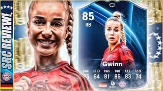 85 RATED UWCL RTTK GIULIA GWINN SBC REVIEW IN EAFC25!