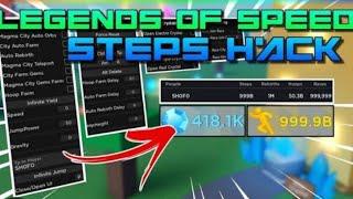 Legends of Speed Script ( Auto Farm Steps ) *OP)