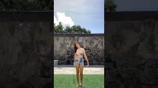 Modelo bikini top short#viral