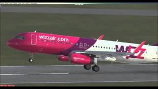 FSX Flying - Wizz Air Flight 1731 landing