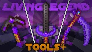 Living Legend Tools Texture Pack For Java And Bedrock 1.20+...