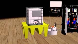 3D Model - Dioxide Pacific - Chemical Dosing System - Calcium Chloride﻿