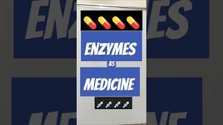 enzymes as medicine #enzymes #enzyme #medicine #medical #shorts #shortsfeed #biochemistry #mbbs