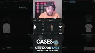 INSANE 2V2 BATTLE PAYS BIG ON CASES! #shorts #cases #hypedrop #packdraw #tact #rolex #ps5