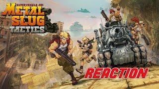 Metal Slug Tactics Reveal Reaction!