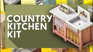 THE COUNTRY KITCHEN KIT IS A WORK OF ART 